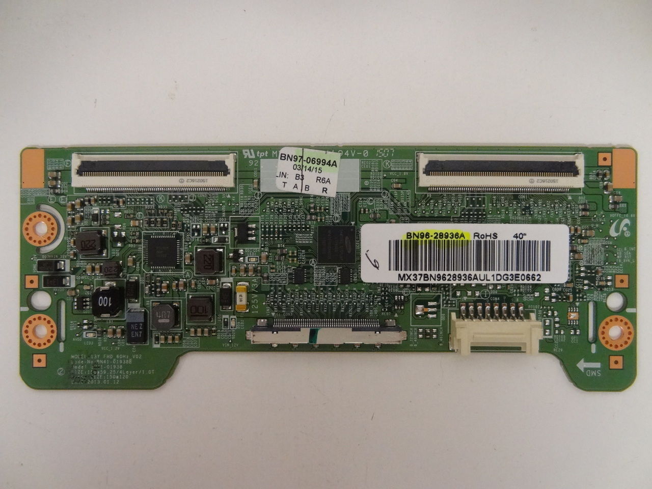 Samsung UN40H5203AFXZA UN40EH5300FXZA T-Con Board BN96-28936A